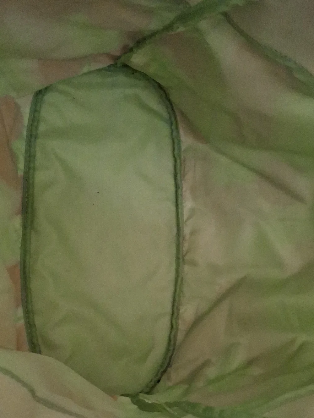 Clinique Pink Tulip Print Tote with Green Trim